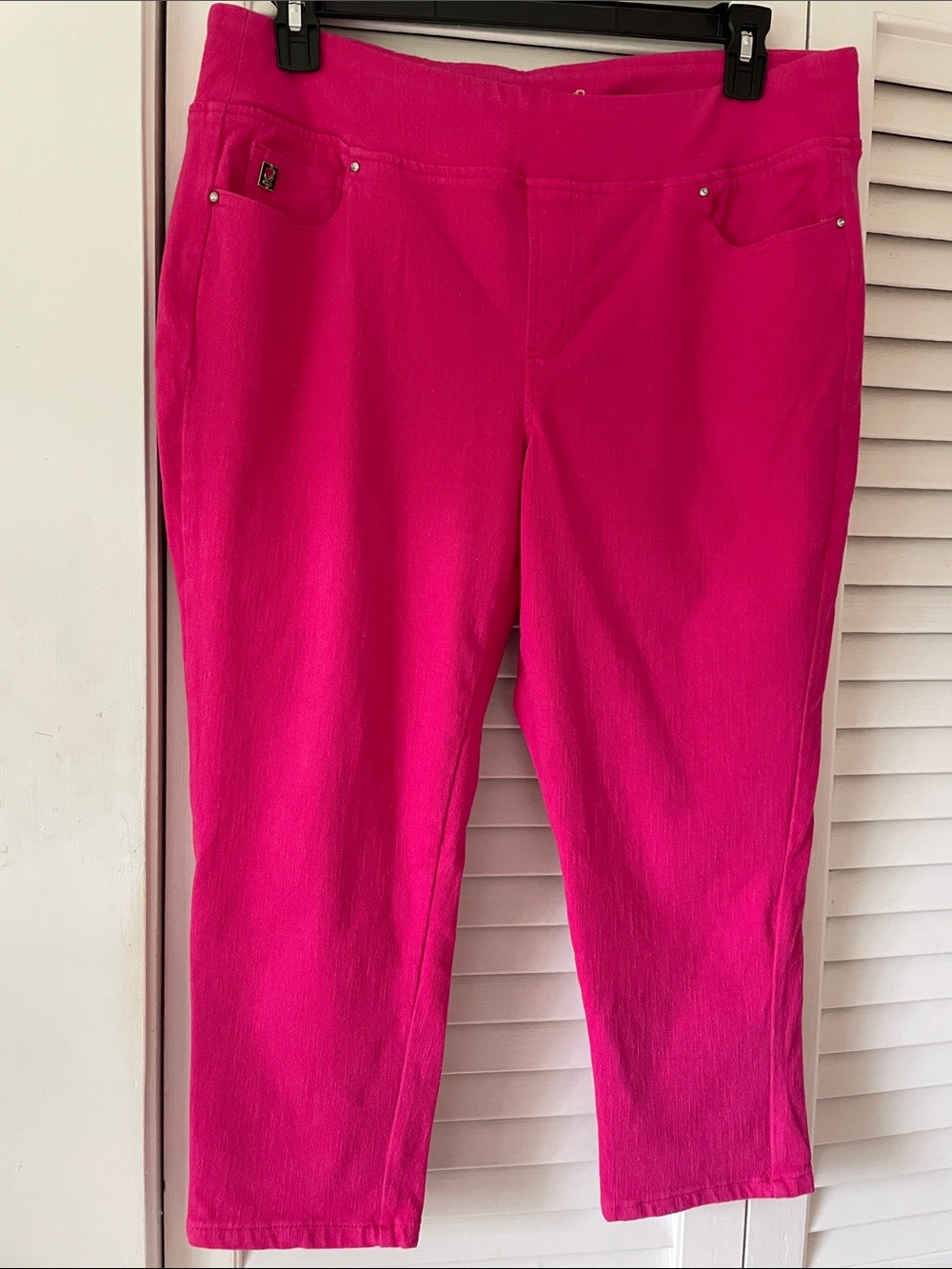 Belle by Kim Gravel Crop Denim Pants 18W